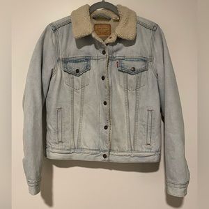 Levi’s Wool Lined Jean Jacket - Women’s L